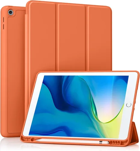 Vista 35 de Akkerds - Funda Compatible con iPad de 10.2 Pulgadas 2021/2020/2019, para iPad de 9ª/8ª/7ª Generación con Soporte para Lápiz, Funda Protectora