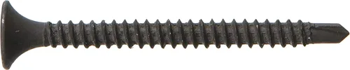 Vista 3 de The Hillman Group 47113 - Tornillo autoperforante para paneles de yeso número 2, 6 x 1-5/8 pulgadas, color negro