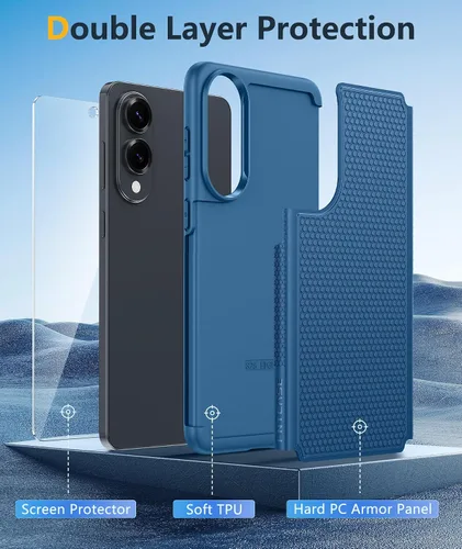 Vista 44 de FNTCASE Funda para iPhone 17 Pro: Fundas delgadas translúcidas de color azul claro compatibles con MagSafe, protección completa de la cámara