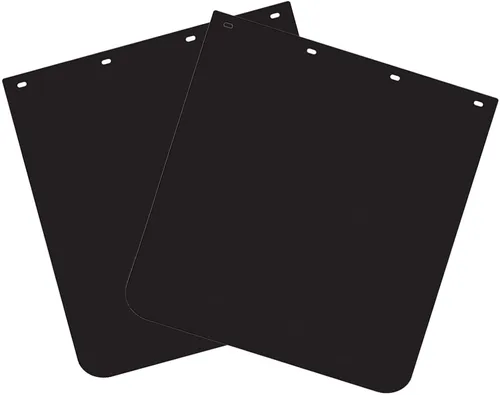 Vista 8 de BST BSSP Par Universal de 61 cm x 61 cm de solapas de barro para camiones semirremolque, solapas de barro de polímero resistentes, paraguardas