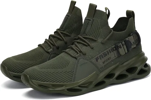 Vista 4 de Nihaoya - Tenis modernos para hombre, para correr o caminar