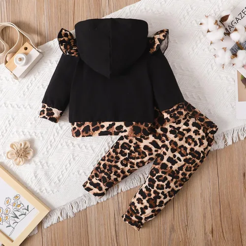 Vista 3 de PATPAT Baby Girl Outfits Long Sleeve Pullover Sweatshirt Fall Winter Baby Clothes