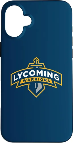 Vista 23 de Lycoming Warriors Sword & Shield Logo Lycoming College Case for iPhone 16