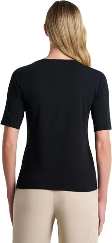 Vista 5 de Camiseta de manga corta para mujer - Protección solar UPF 50+ - Morada Negro