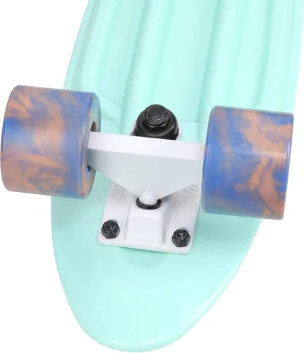 Vista 8 de Cal 7 - Patineta cruiser mini de plástico completa de 22 pulgadas