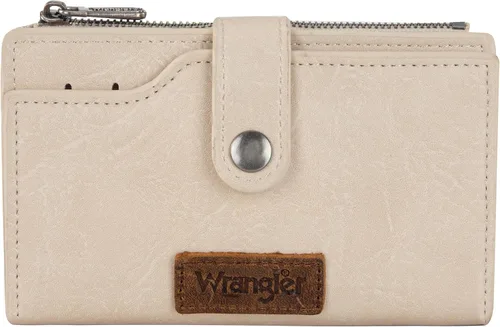 Vista 30 de Wrangler - Billetera para mujer con tarjetero plegable, cierre y ventana para identificación