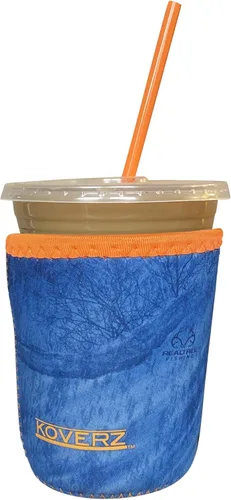 Vista 87 de Funda Koverz para café helado, funda aislante de neopreno para taza, se ajusta a una taza de café de 32 Oz., lavable y reutilizable, accesorios