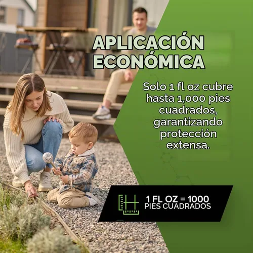 Vista 7 de Wisdom Pro L&H 7.9% Concentrado insecticida bifentrina (cuarto de galón)