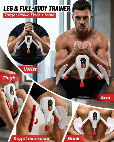 Vista 2 de Kegel Exercise Pelvic Floor Exercise Devices 0-77 lbs, Inner Thigh Trainer Exerciser and Hip Trainer Workout Equipment, Kegel Exerciser Pelvic Floor