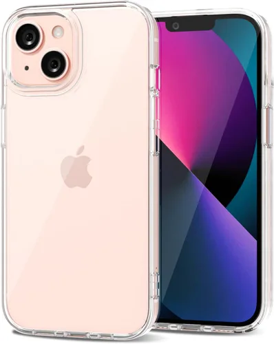 Vista 130 de LoeoeL para iPhone 8 Plus/ 7 Plus Funda Transparente, Funda Híbrida de Teléfono [Plástico Duro y Parachoques de Silicona Suave] Cubierta Protectora