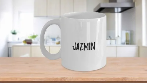 Vista 3 de Jazmin Mug Custom Name Personalized Gift Idea Coffee Tea Cup Large 15 Oz