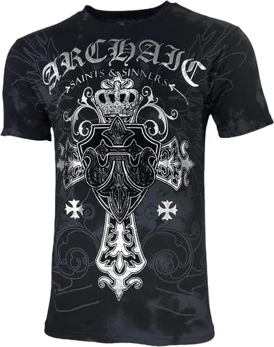 Vista 4 de Camiseta Hombre Archaic by Affliction Sinestro