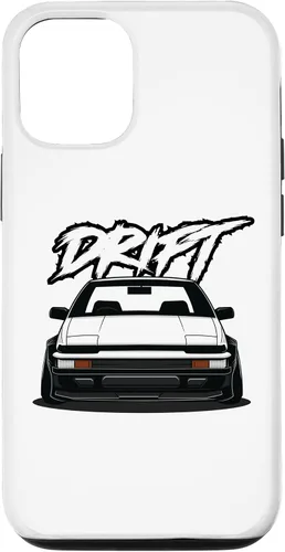 Vista 27 de iPhone 12 Pro Max JDM Drift Anime Manga Car Hachiroku, una funda de carreras para autos de postura 86