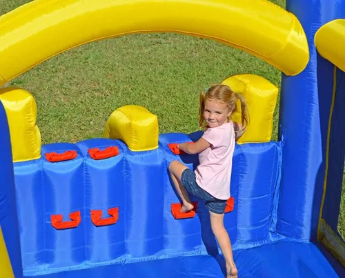 Vista 4 de Island Hopper, casa recreativa para saltar con tobogán