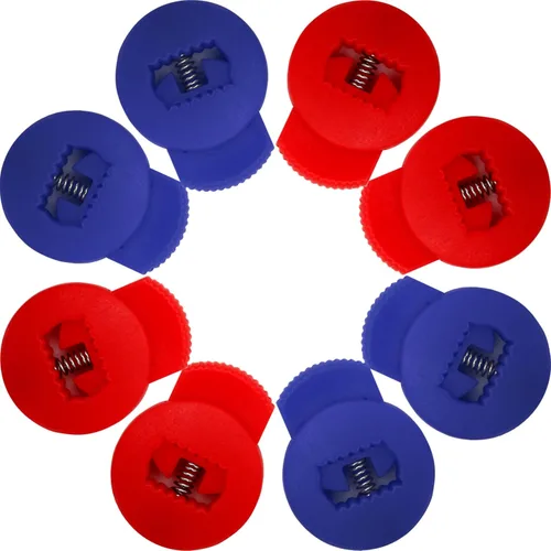 Vista 18 de AliBall Glove Locks - Juego de 8 cerraduras de encaje para guantes, nunca más necesitarás nudos, se adapta a todos los guantes de béisbol y sóftbol