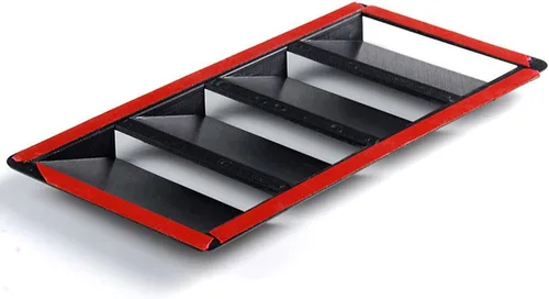 Vista 5 de Malla lateral para ingreso de aire color negra Euro Style para auto, camión y SUV