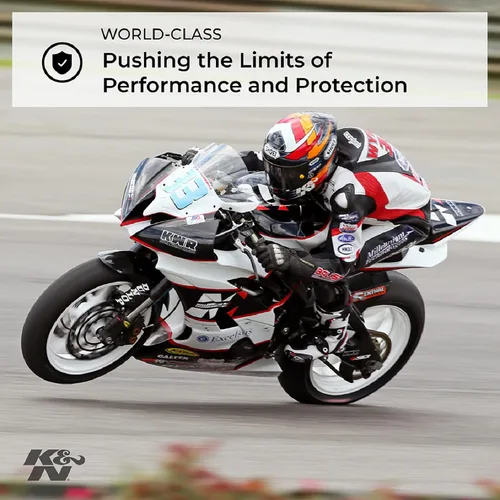 Vista 2 de K&N Filtro de aire del motor: Alto rendimiento, Premium, Powersport Filtro de aire: Se adapta a YAMAHA 2015-2019 (MT-10, YZF R1, YZF R1M, YZF R1S)