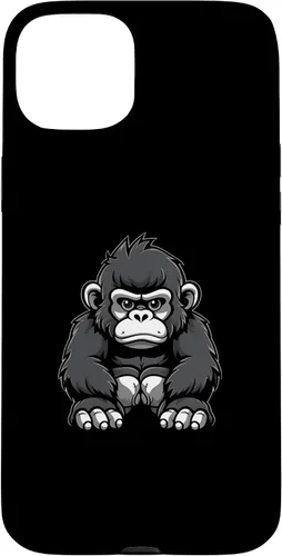 Vista 9 de Funda para iPhone 16 Cute Monkey for Kids for a Kid