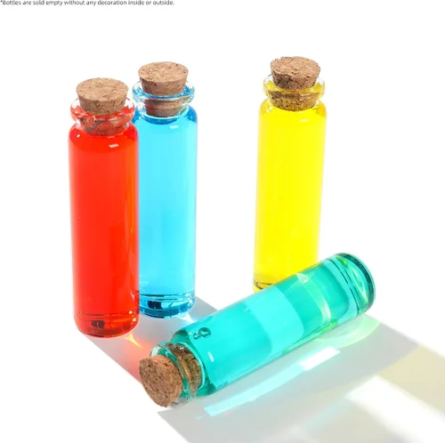 Vista 9 de Magic Season Botellas de vidrio decorativas (24 unidades / 0.68 onzas líquidas)