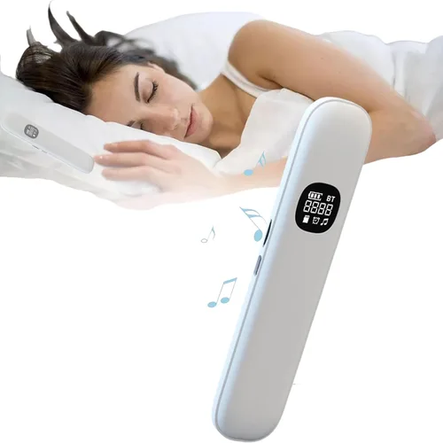 Vista 9 de Sleepbar - Altavoz debajo de la almohada, máquina de ruido blanco, mini altavoz portátil para dormir para viajes (negro)