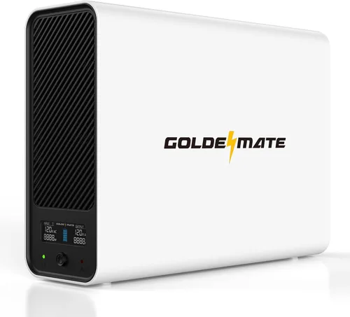 Vista 10 de GOLDENMATE Batería de reserva y protector de sobretensiones de batería de Gris