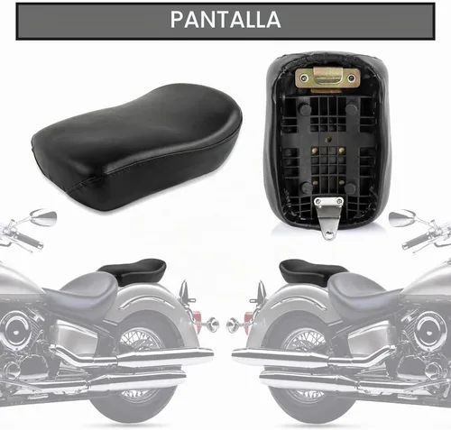 Vista 7 de PSLER Asiento de pasajero trasero para XVS V-Star Classic 1100 1998-2010