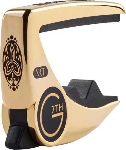 Vista 9 de G7th Performance 3 - Cejilla para guitarra ART Celtic Special Edition, color negro (G7P3CELTICBK)
