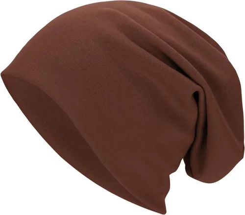 Vista 16 de Century Star Gorro Beanie de Algodón Holgado Elástico Hip-Hop Cálido Gorros de Calavera Unisex Amplio Ligero para Mujeres rojo (01 Red)