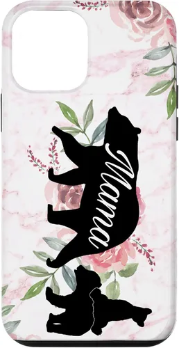 Vista 16 de Mama Bear Mom Gift Phone Holder - 2 Cubs Kiddo Mom Case for iPhone 17