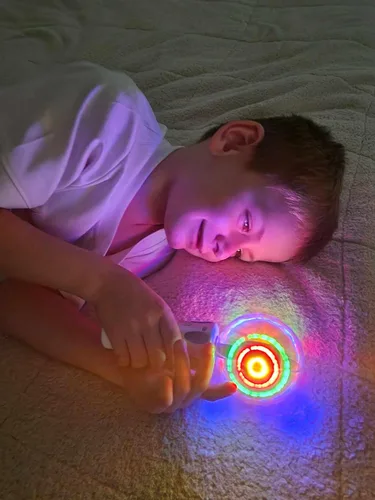 Vista 8 de Varita Musical con Luces - Luces Sensoriales para Niños Autistas - Juguetes Sensoriales Iluminados - Juguetes para Autismo - Juguetes Sensoriales
