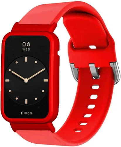 Vista 7 de Senter Correa de repuesto de goma suave para Huawei Band 7 Pro Smart Watch