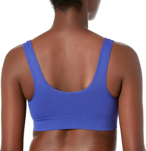 Vista 2 de Hanes Womens Wireless Bra, Full-Coverage Pullover Stretch-Knit Bra, Smoothing T-Shirt Bra
