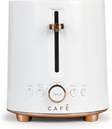 Vista 11 de Café - Tostadora Express Finish para 2 rebanadas Ranuras extra anchas, elevación extra para waffles, pasteles, tostadas Texas y más 4 funciones