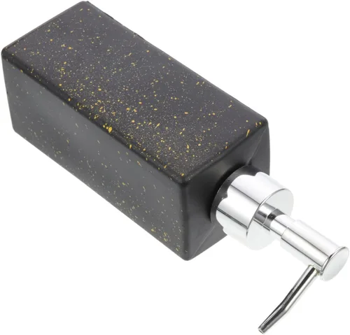 Vista 9 de STOBAZA Botella dispensadora de loción Push-top Botella de llenado de líquido de 11.8 fl oz para gel de ducha Mini Bomba