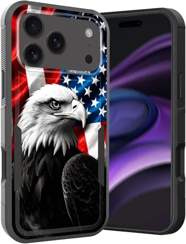 Vista 199 de Funda para iPhone Air, doble capa híbrida resistente resistente a prueba de golpes de policarbonato duro + funda protectora de silicona suave