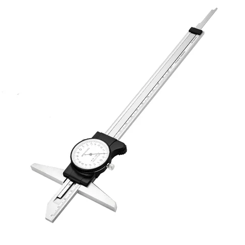 Vista 11 de Calibres de profundidad con calibre 0-150/7.874 in 0.001 in Precisión a prueba de golpes Herramienta de medición de cuatro usos