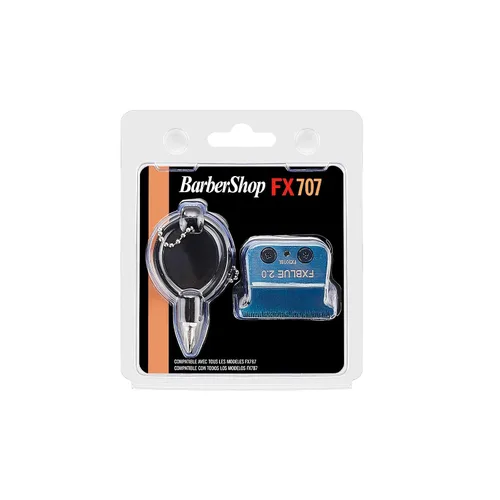 Vista 6 de FX707BL 2.0 Cuchillas de repuesto, cuchillas en T estándar y de dientes finos compatibles con recortadoras FX787, FX799 y LoPROFX FX726, FX729