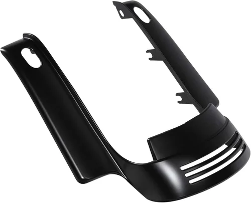 Vista 2 de Panel de relleno de guardabarros trasero de mezclilla negro para Harley Touring Electra Street Road Glide 2014-2023