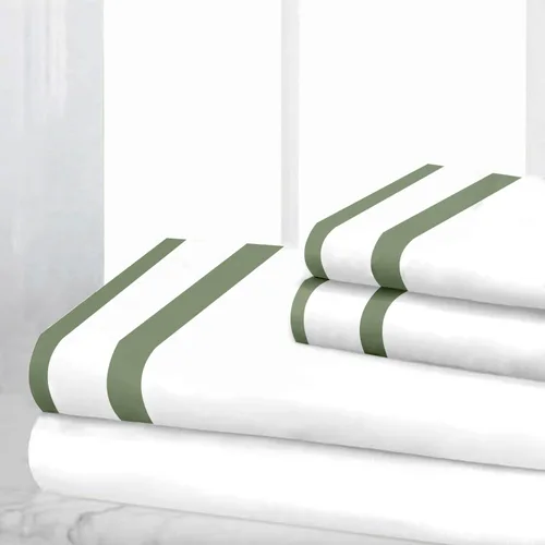Vista 17 de SGI Bedding - Juego de sábanas de 600 hilos, 4 piezas, 100% de algodón egipcio, tamaño completo, juego de sábanas con bolsillo profundo de 38 cm