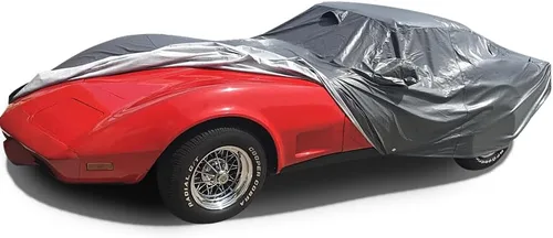 Vista 4 de CarsCover cubierta para auto de piel sintética resistente a la intemperie hecha a medida para C3 Corvette
