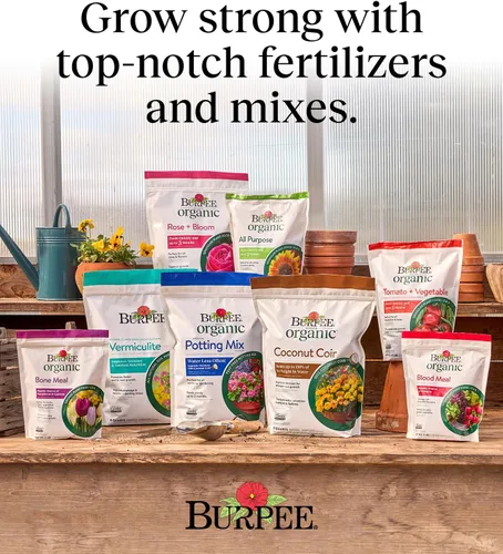 Vista 6 de Burpee Alimento Orgánico Granular de Propósito Natural de 4 Libras para Cultivar Plantas Fuertes Bueno para Huerto de Vegetales, Jardín de Flores
