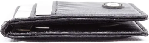 Vista 4 de Big Skinny New Yorker ID Slim Wallet, con capacidad para hasta 24 tarjetas Negro