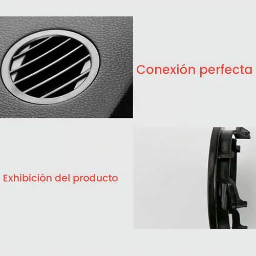 Vista 5 de HomeSoGood 1 par de cubierta de salida de rejilla de ventilación de aire acondicionado para salpicadero de aire acondicionado, para GLK Series X204