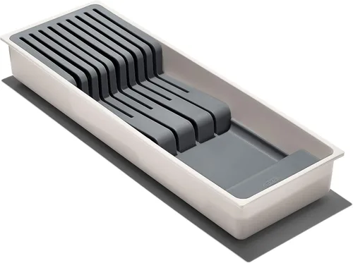 Vista 9 de OXO Cajón Good Grips, organizador grande de herramientas de cocina expandible, color blanco