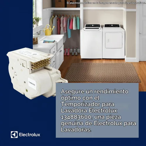 Vista 4 de Electrolux 134883600 Temporizador de lavadora para lavadoras