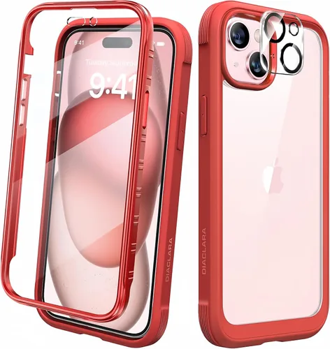 Vista 155 de DIACLARA - Funda transparente compatible con iPhone XR 6.1 pulgadas 2018