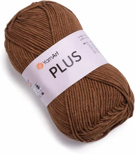 Vista 50 de YarnArt Jeans Plus - Hilo de mezcla de algodón suave, 100g (3.5 onzas), 160m (174 yardas), 55% algodón, 45% acrílico, grosor medio #4, ideal