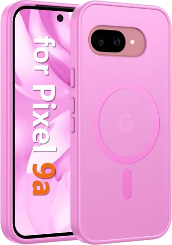 Vista 326 de FNTCASE - Funda para iPhone 16 Pro: magnética, mate, translúcida, de grado militar, protectora contra caídas, resistente, fina, duradera y a prueba
