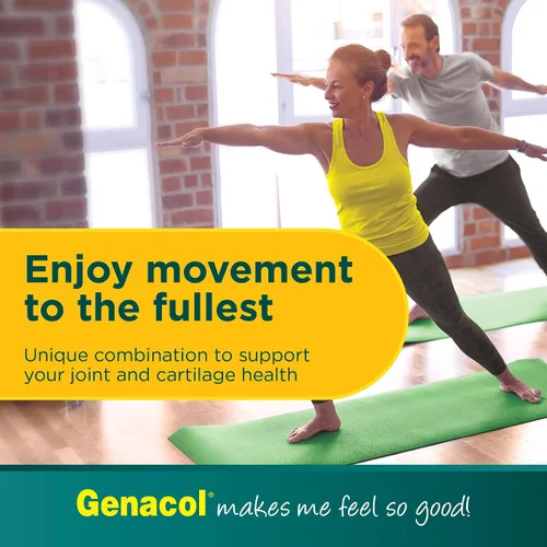 Vista 6 de Genacol Plus – Suplemento de glucosamina y colágeno, péptidos de colágeno ultrahidrolizados, facilita el movimiento de las articulaciones, mantiene