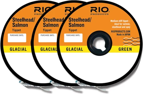 Vista 3 de Rio Fly Fishing Tippet Fishing_LINE Rosa fluorescente y amarillo